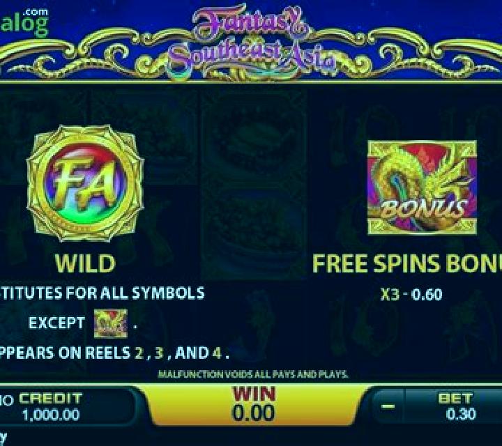 Fantasy Southeast Asia online slot