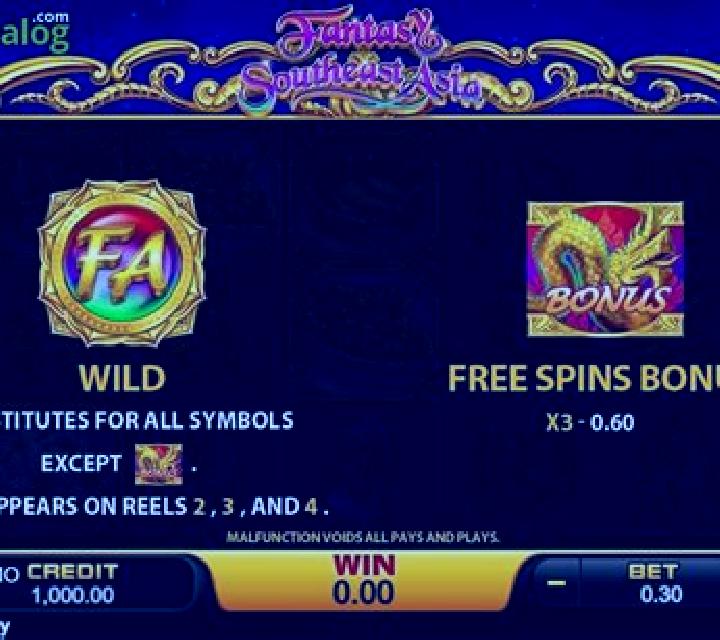 Fantasy Southeast Asia slot