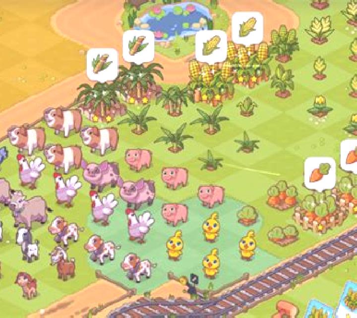 Farm and Merge slot machine