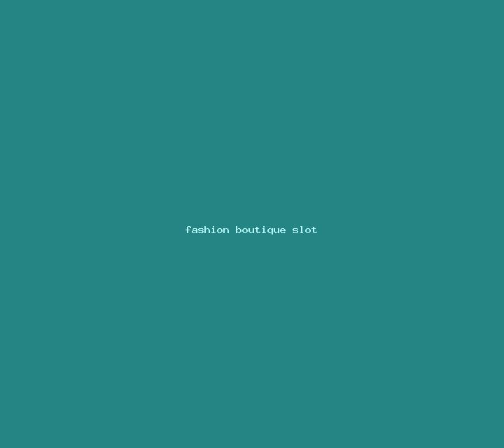 Fashion Boutique slot