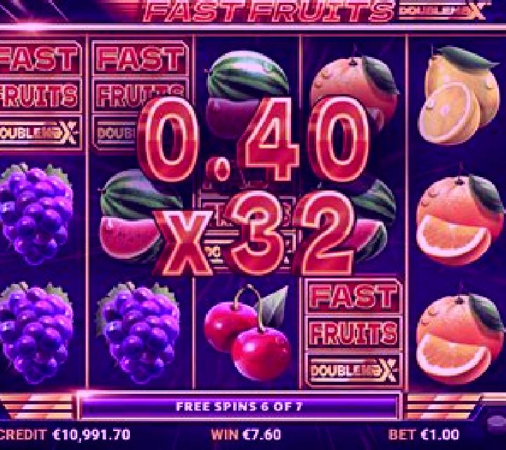 Fast Fruits DoubleMax slot game