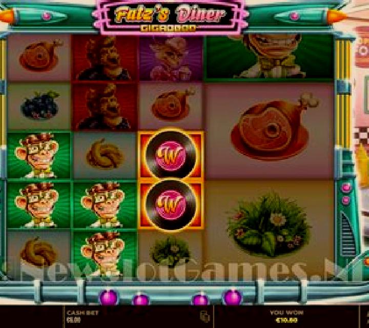 Fatz’s Diner slot machine