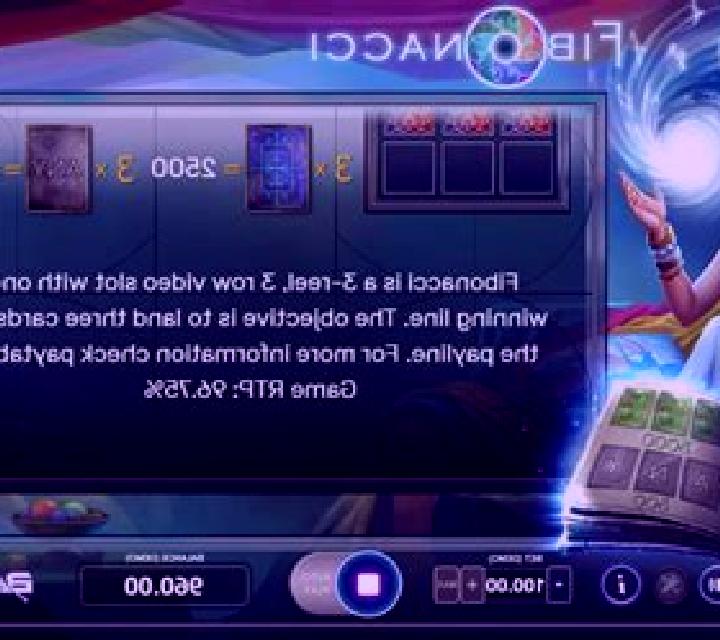 Fibonacci slot