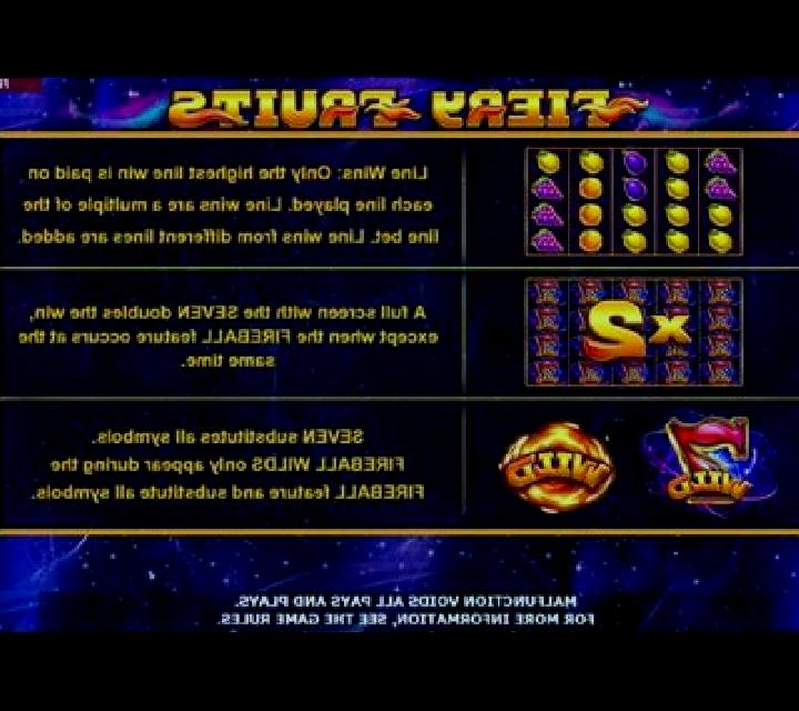 Fiery Fruits online slot