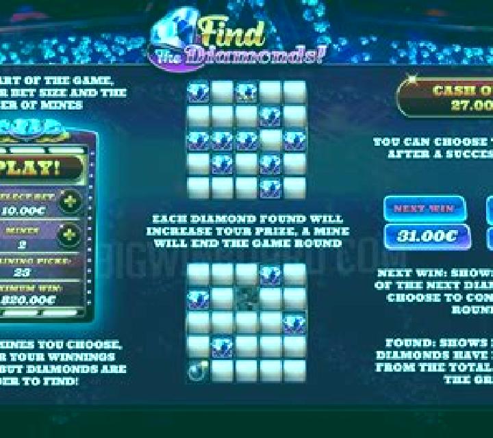 Find the Diamonds! slot