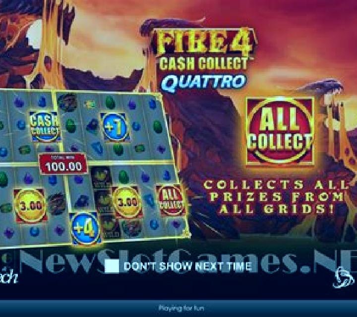 Fire 4: Cash Collect Quattro slot game