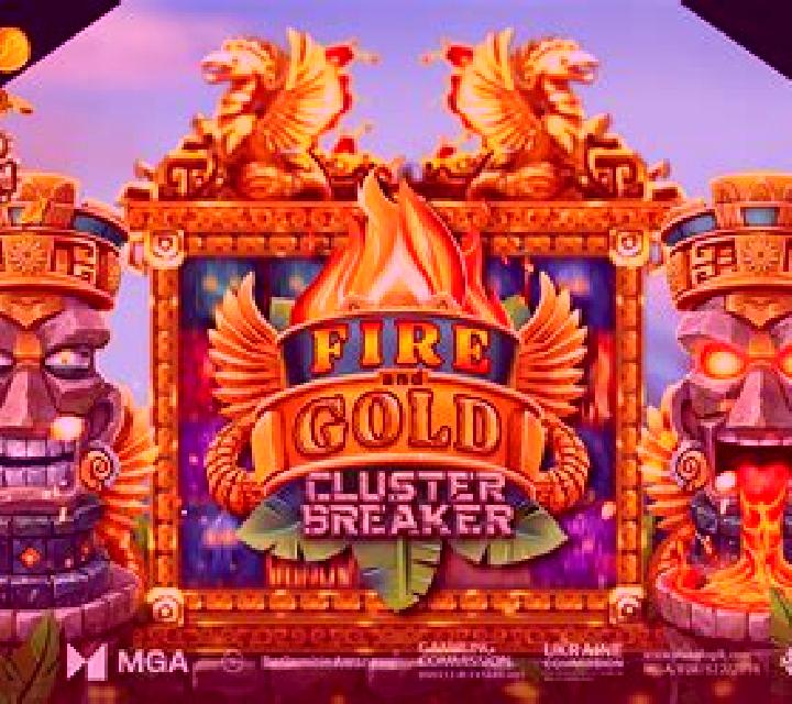 Fire and Gold Cluster Breaker online slot