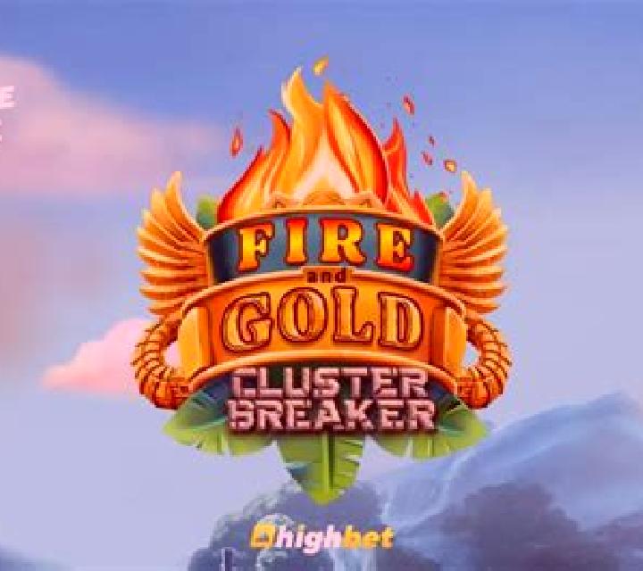 Fire and Gold Cluster Breaker slot
