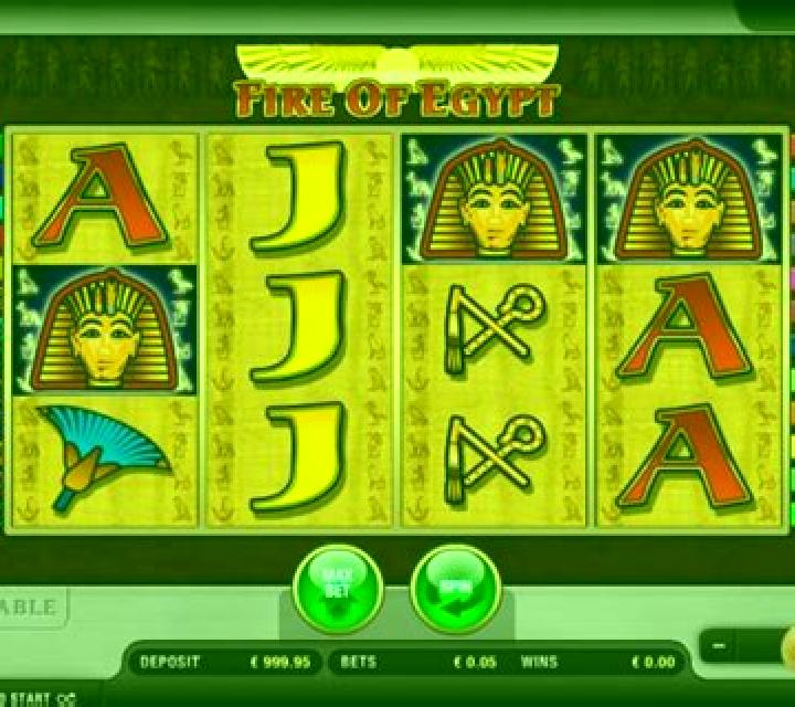Fire of Egypt slot game