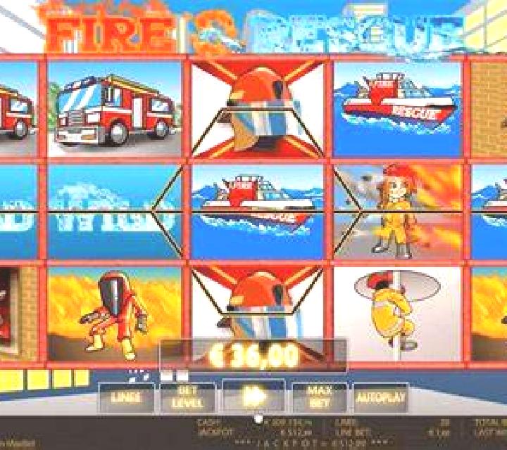 Fire Rescue HD slot game