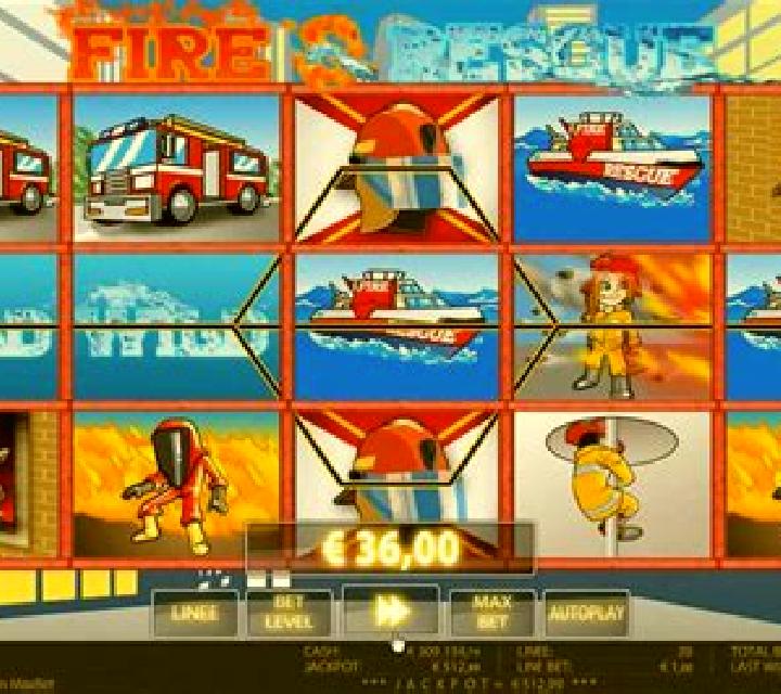 Fire Rescue HD slot machine