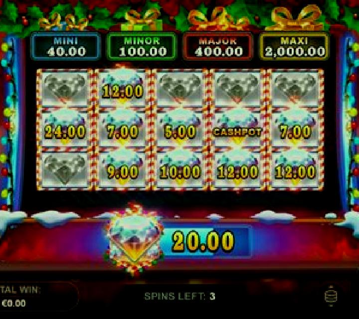 Firedream Xmas Hold and Win slot game