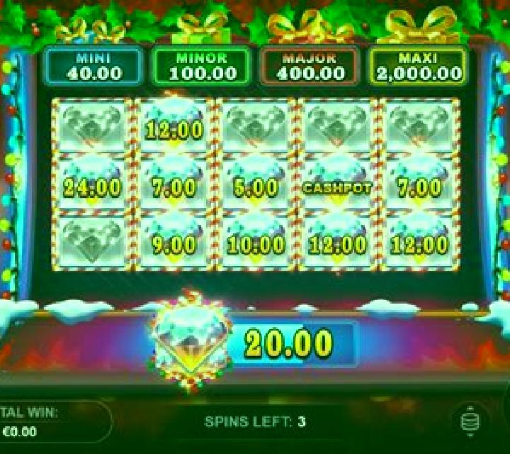 Firedream Xmas Hold and Win slot machine