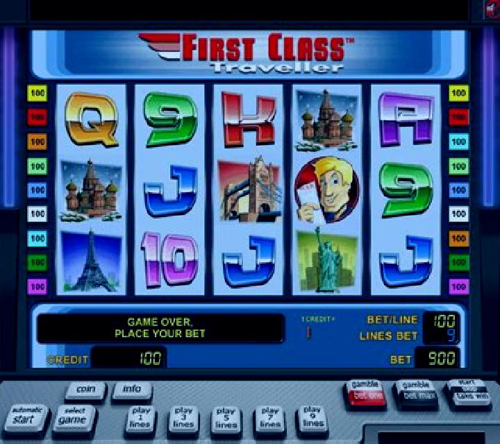 First Class Traveller online slot