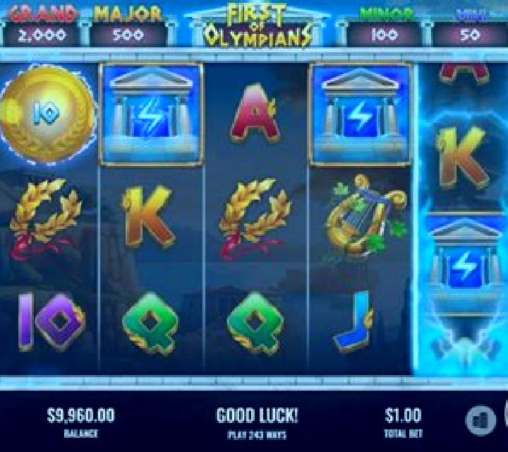First of Olympians slot