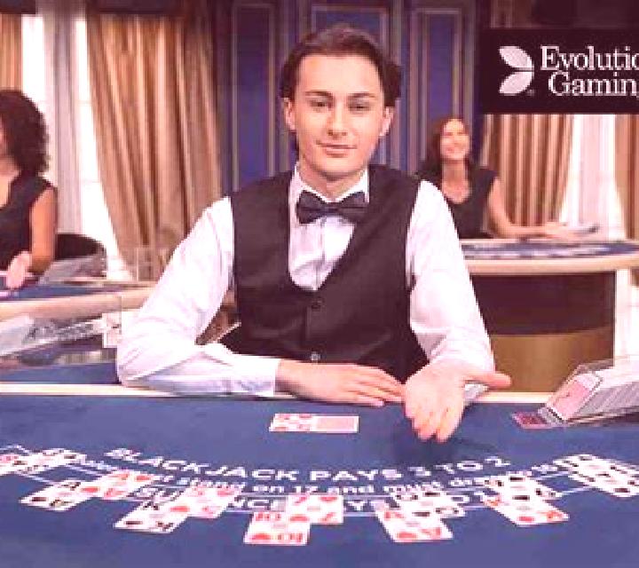 First Person Blackjack (Evolution Gaming) online slot