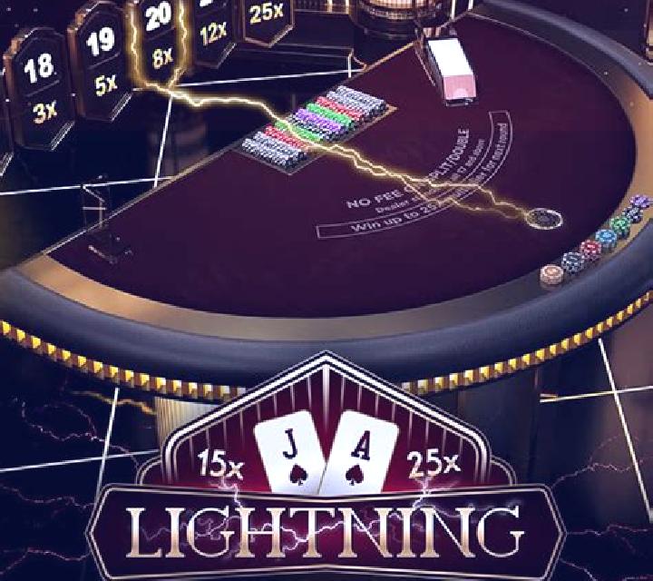 First Person Lightning Blackjack slot