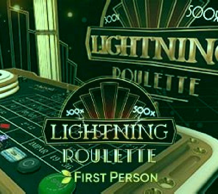 First Person Lightning Roulette slot game