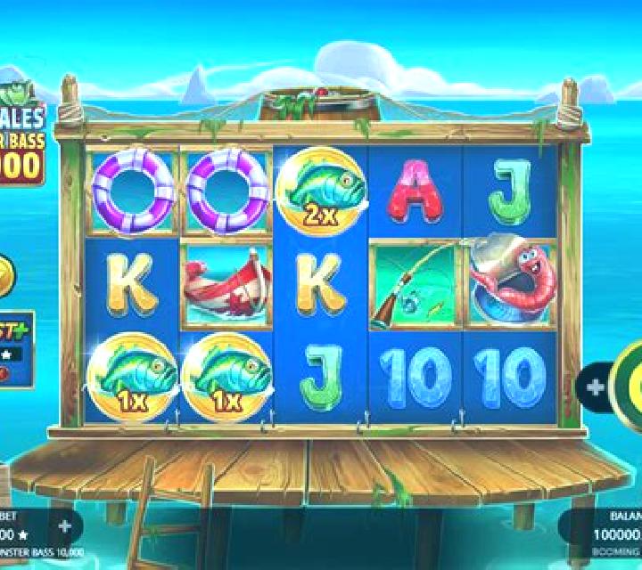 Fish Tales Monster Bass 10,000 slot