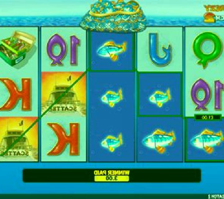Fishin Frenzy Cluster Pays slot machine