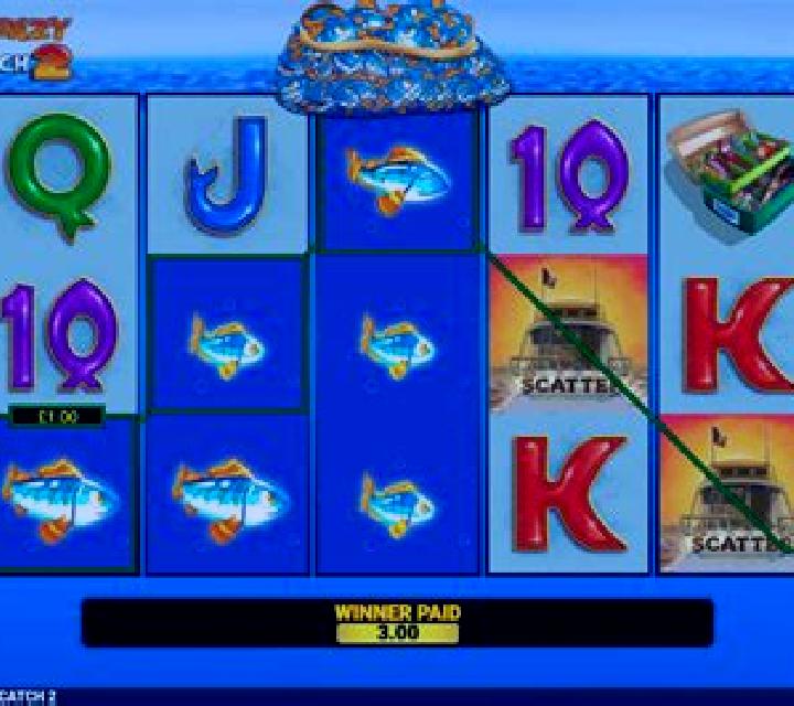 Fishin Frenzy Scratchcard slot machine