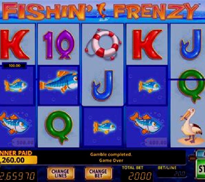 Fishin Frenzy slot machine