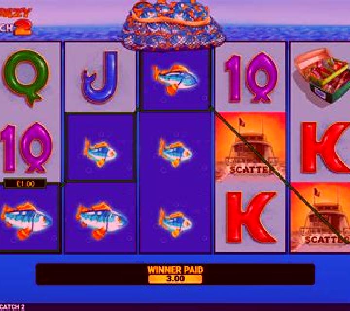 Fishin Frenzy The Big Catch Megaways slot machine