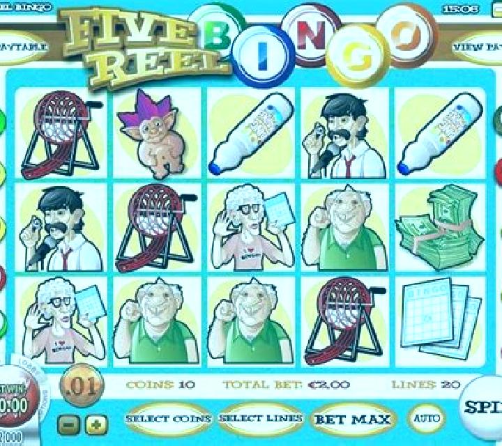 Five Reel Bingo slot game