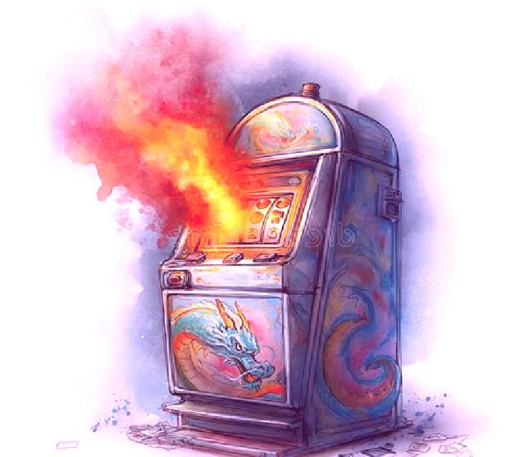 Flames and Greed slot machine