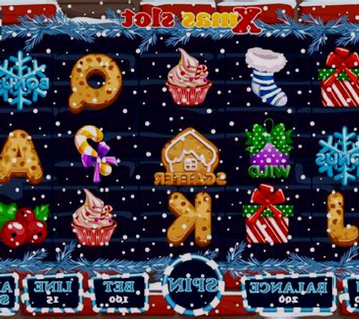 Flaming Bars Christmas slot game