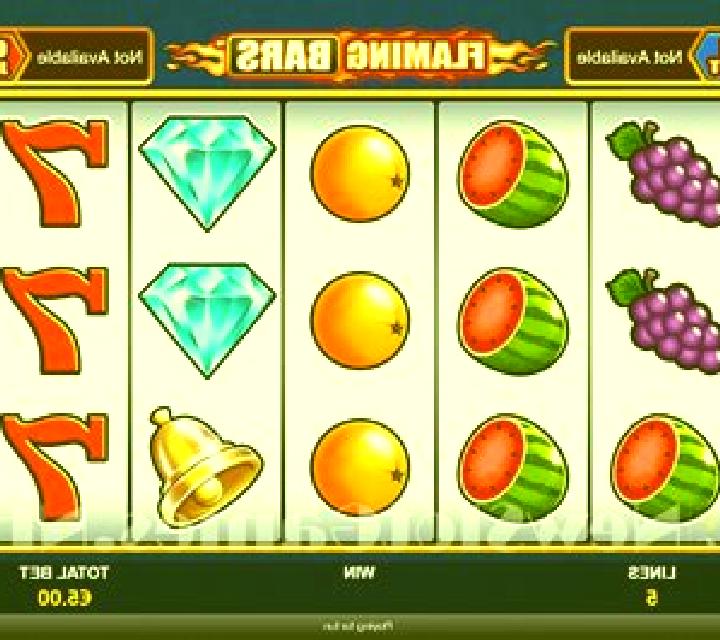 Flaming Bars Christmas slot