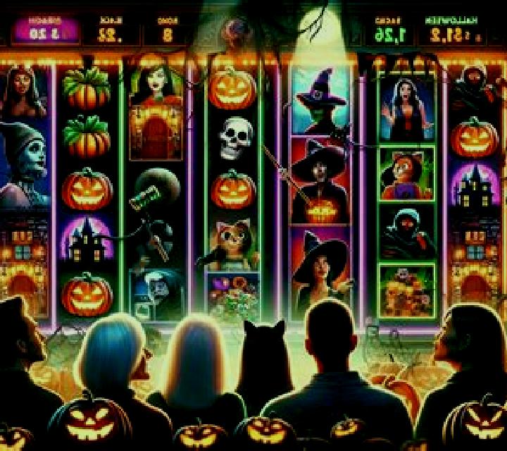 Flaming Bars Halloween slot