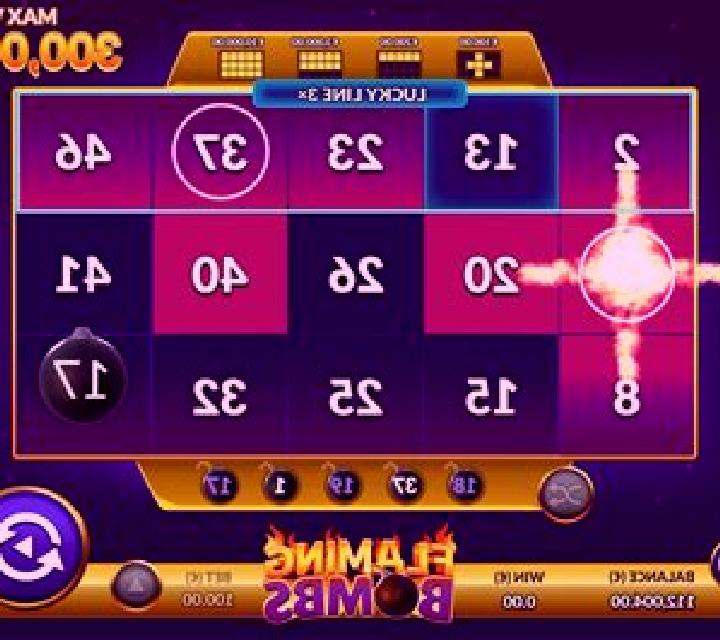 Flaming Bombs slot game