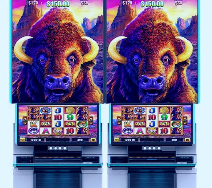 Flaming Buffalo slot machine