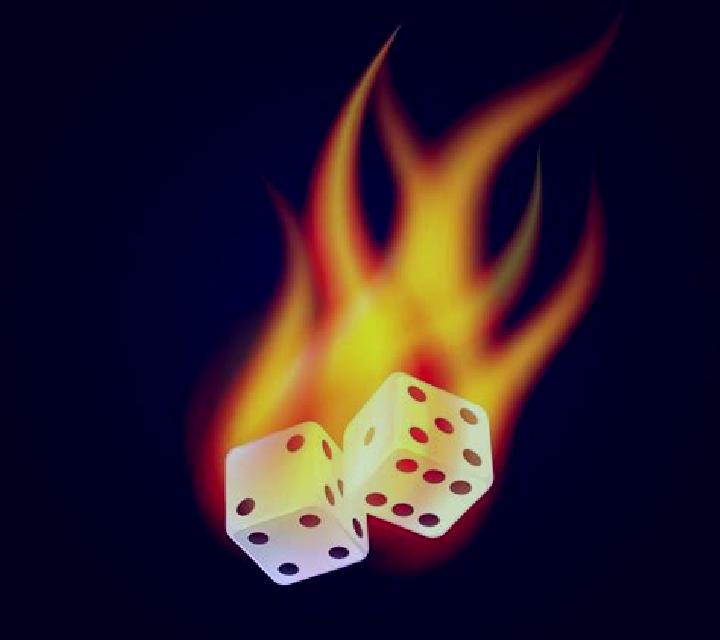 Flaming Dice slot game