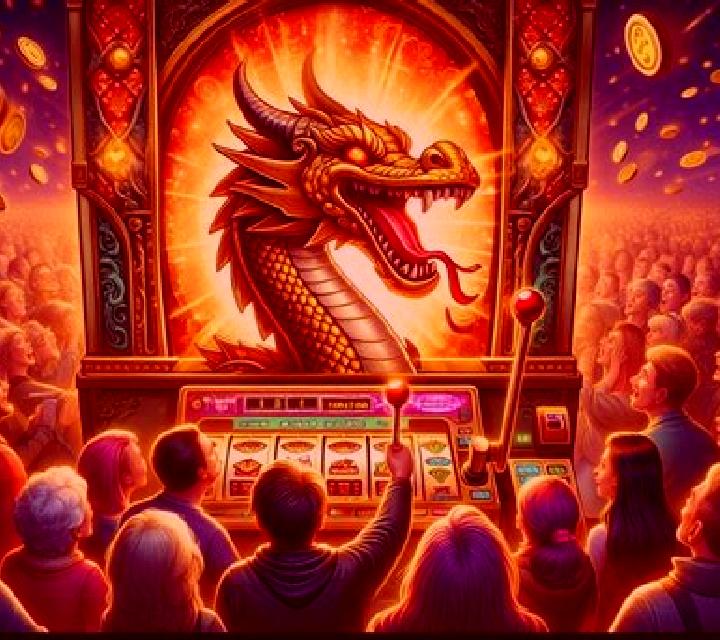 Flaming Dragon slot machine