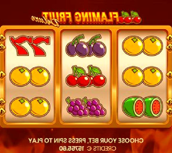 Flaming Fruit Deluxe slot machine