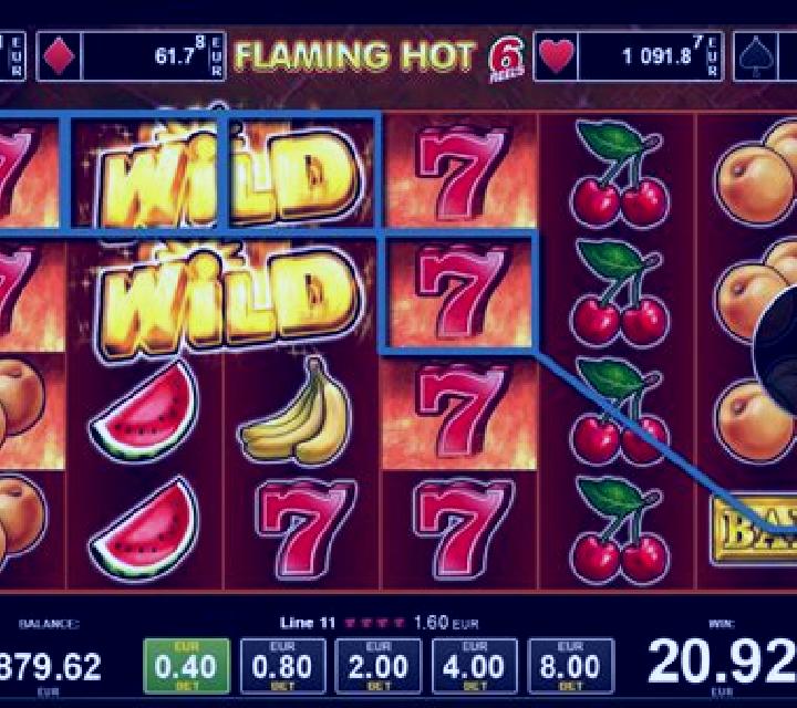Flaming Hot 6 reels slot