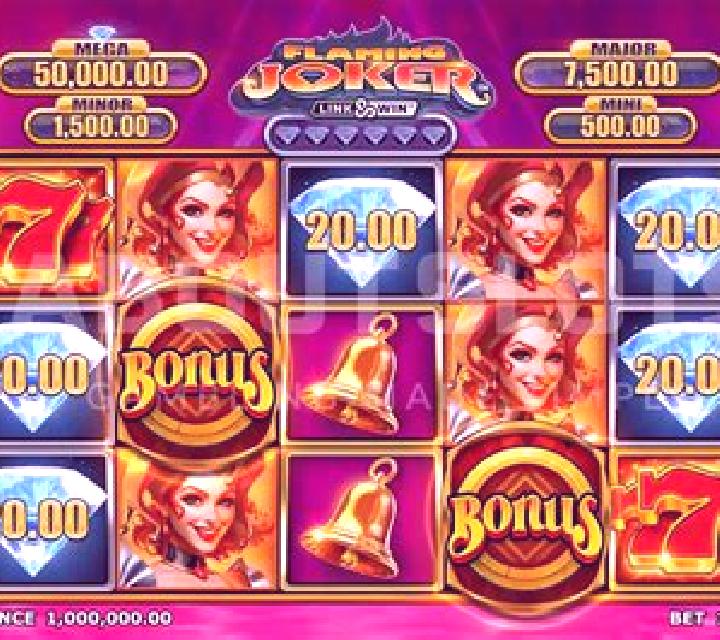 Flaming Joker Link & Win slot machine