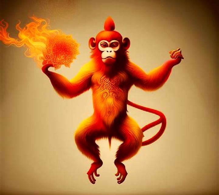 Flaming Monkey Classic slot game