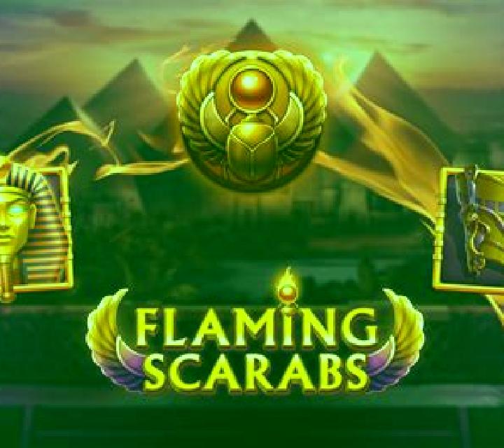 Flaming Scarabs online slot
