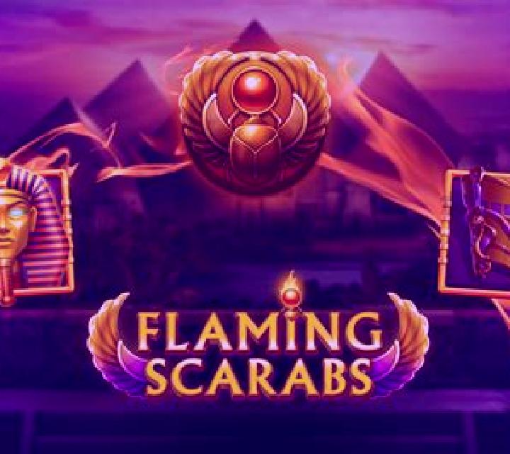 Flaming Scarabs slot machine