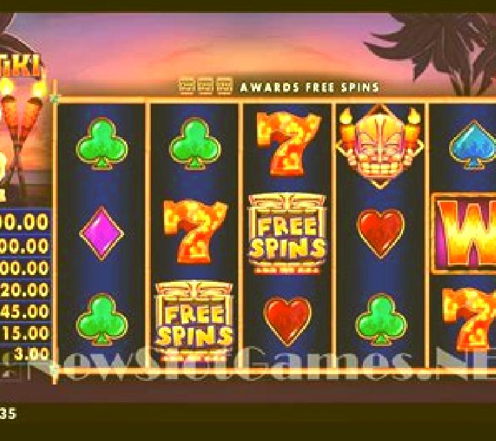 Flaming Tiki slot machine