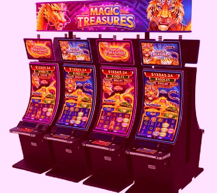 Flaming Treasures slot machine
