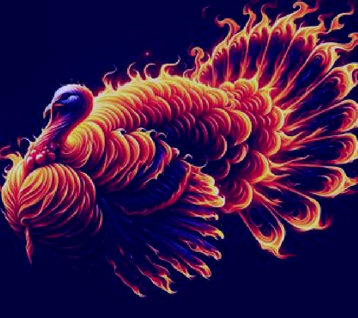 Flaming Turkey slot game
