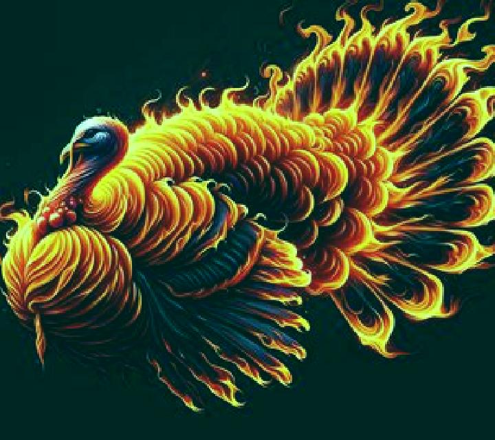 Flaming Turkey slot machine