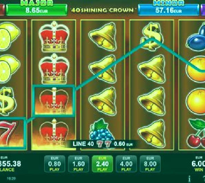 Flaming Wild Crown slot machine