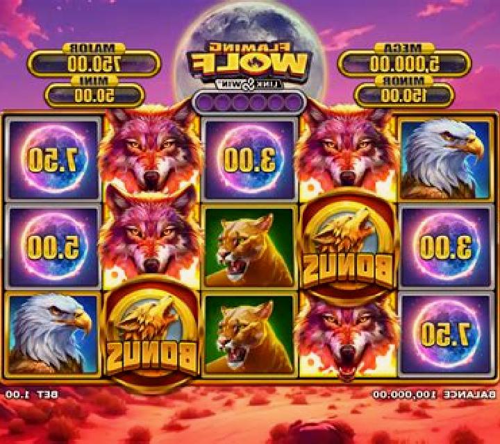 Flaming Wolf Link&Win online slot