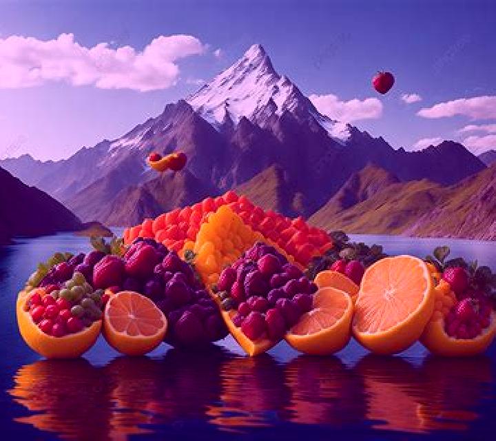 Flowers and Fruit Mountain slot game