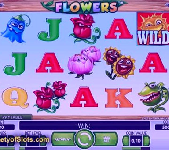 Flowers slot machine
